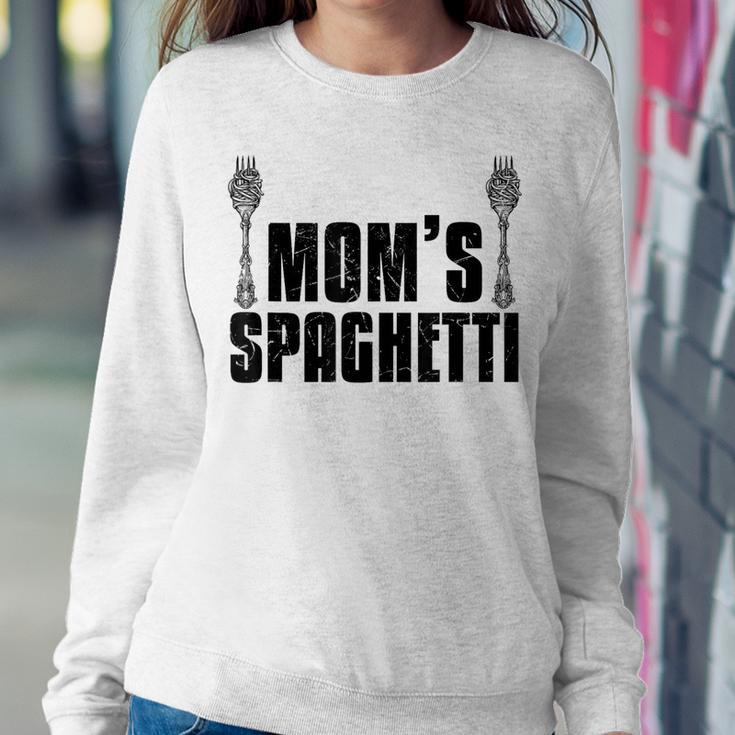 Cute Mom's Spaghetti Food Lover Italian Chefs Women Sweatshirt Unique Gifts