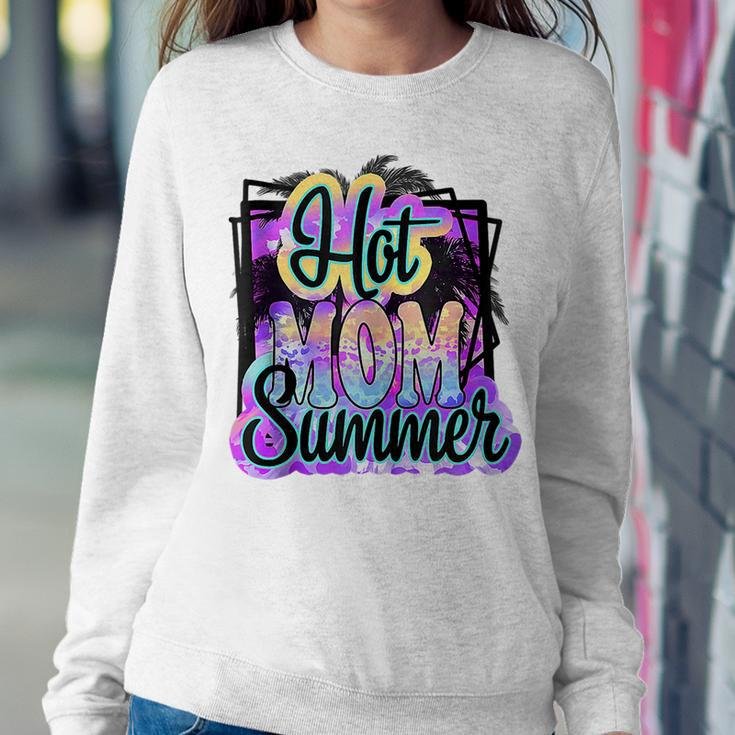 Hot Mom Love Summer Beach Family Vacation Matching Women Sweatshirt Unique Gifts