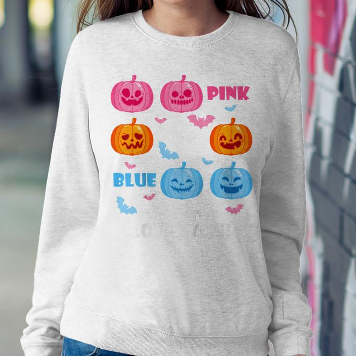 Kids Halloween Gender Reveal Your Sister Loves You Fall Theme For Sister Women Sweatshirt Unique Gifts