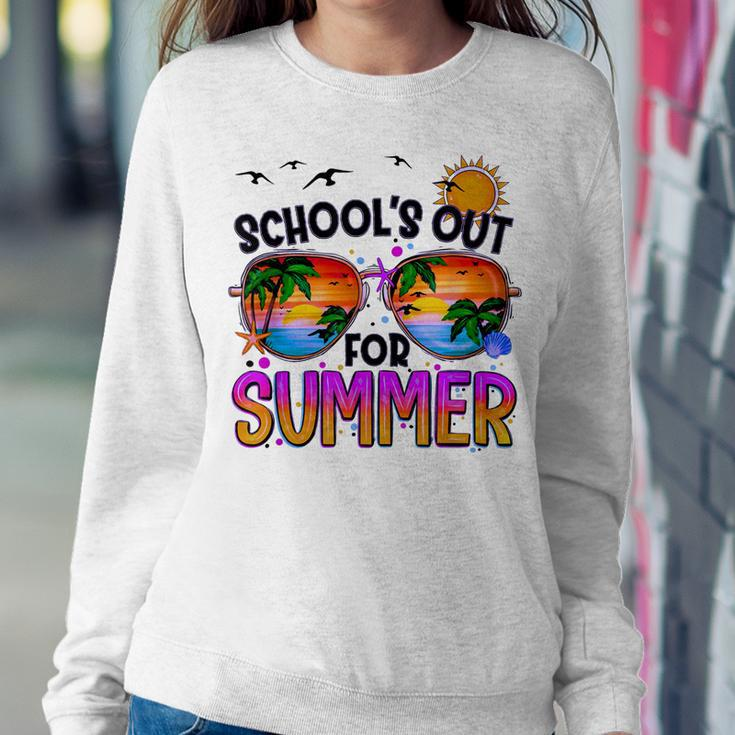 Last Day Of School Graduation Schools Out For Summer Teacher Women Sweatshirt Unique Gifts