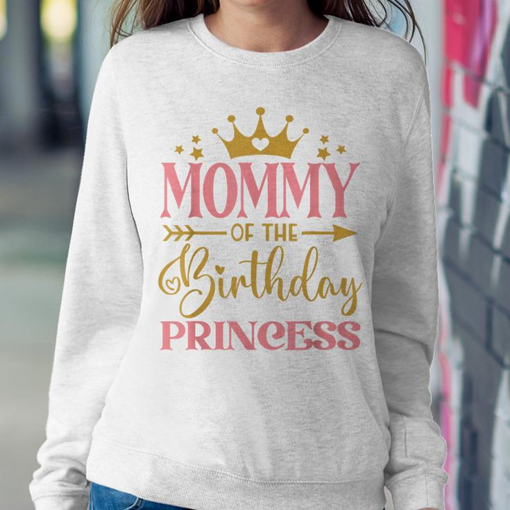 Mommy Of The Birthday For Girl - 1St Birthday Princess Girl Women Crewneck Graphic Sweatshirt Unique Gifts