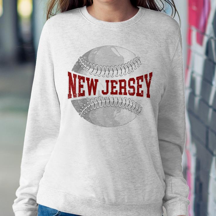 New Jersey Baseball Lovers Nj Moms Dads Garden State Women Sweatshirt Unique Gifts