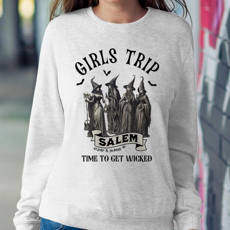 Salem Girls Trip Halloween Women Sweatshirt Unique Gifts