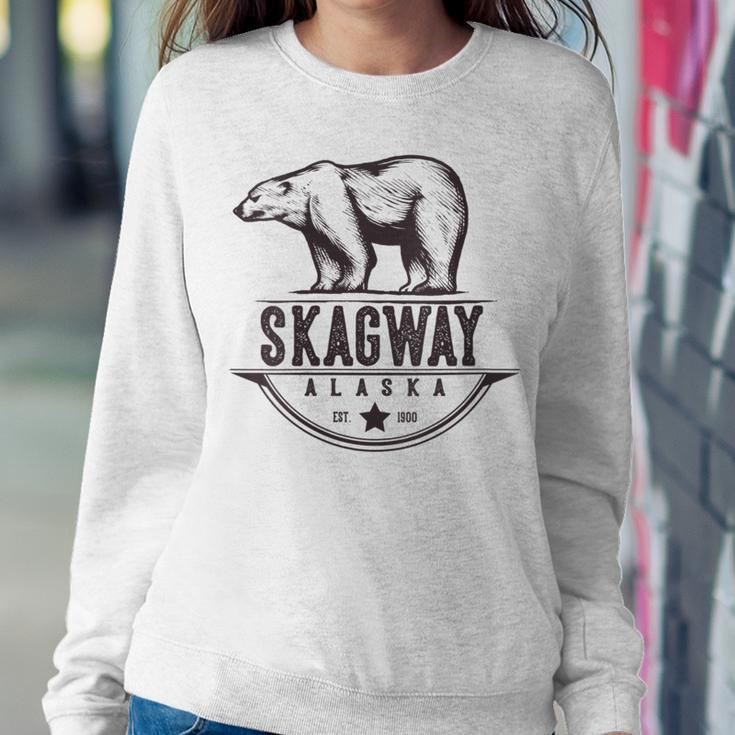 Skagway Alaska Bear Vacation And Cruise Women Sweatshirt Unique Gifts