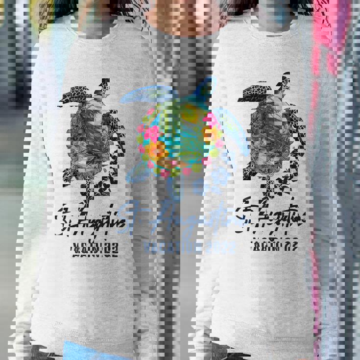 St Augustine Sea Turtle Florida Family Vacation 2022 Women Sweatshirt Unique Gifts