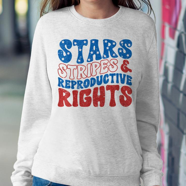 Stars Stripes And Reproductive Rights 4Th Of July Womens Women Sweatshirt Unique Gifts