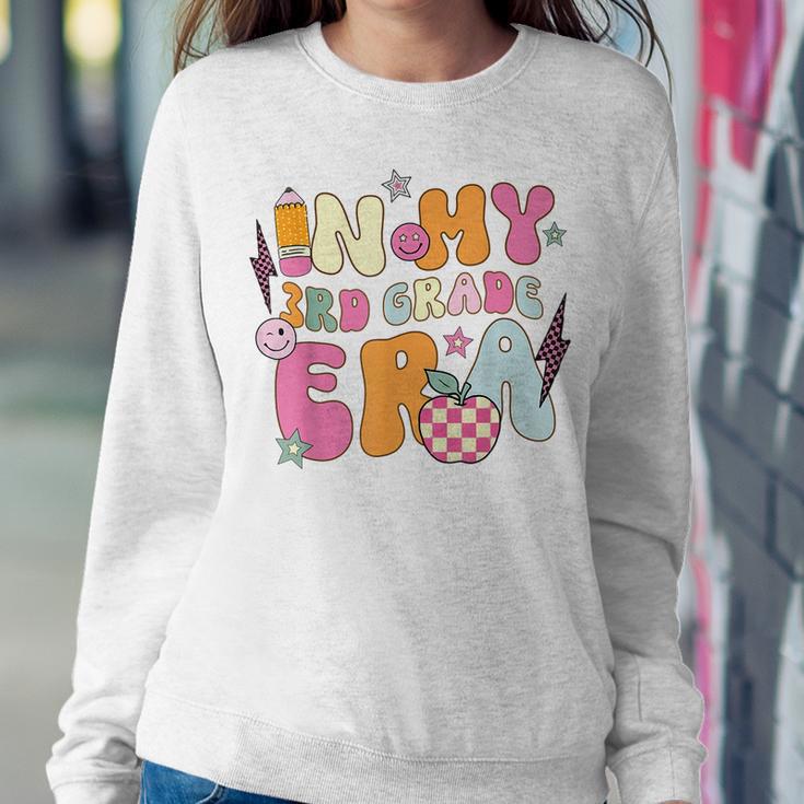 Teacher In My Third Grade Era Back To School 3Rd Grade Retro Women Sweatshirt Unique Gifts