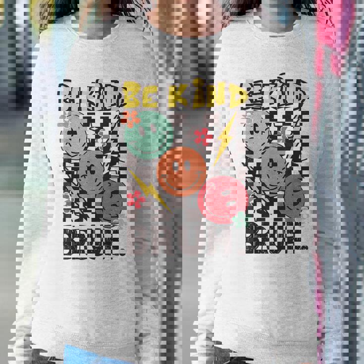Unity Day 2023 Anti Bullying Awareness Kindness Be Kind Bruh Women Sweatshirt Unique Gifts
