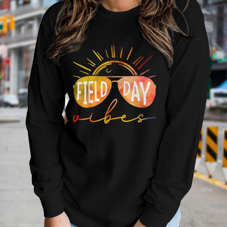 Field Day Vibes 2022 Teacher & Student Women Long Sleeve T-shirt Gifts for Her