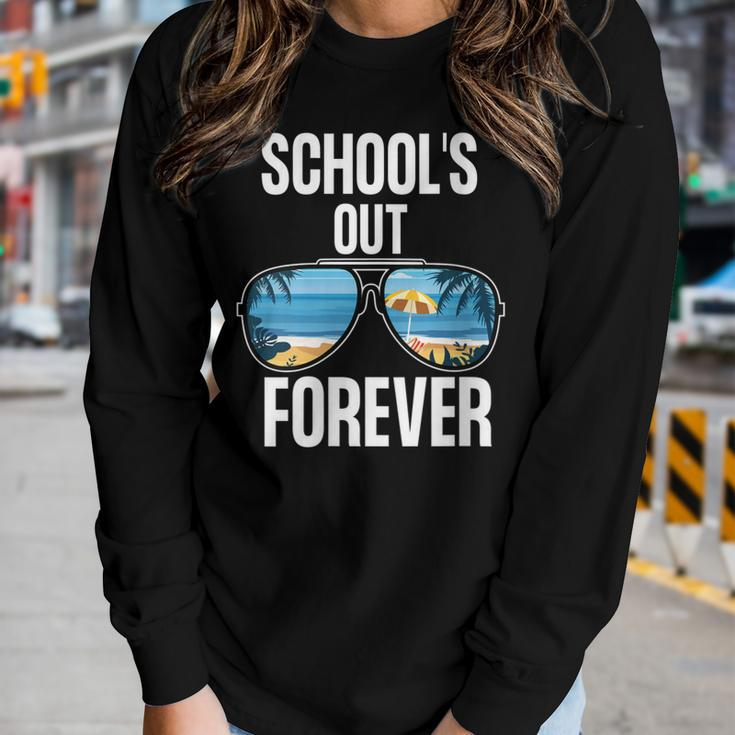 Schools Out Forever Senior 2021 Last Day Of School Women Long Sleeve T-shirt Gifts for Her