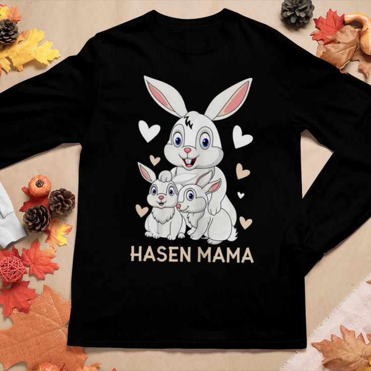 Rabbit Mum Cute Bunny Outfit For Girls For Women Women Long Sleeve T-shirt Unique Gifts