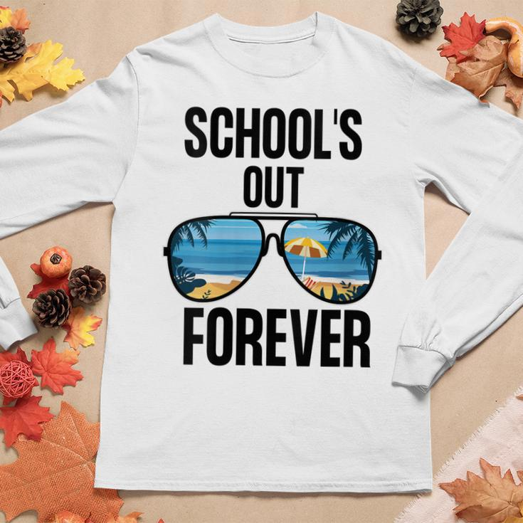 Schools Out Forever Graduation Last Day Of School Women Long Sleeve T-shirt Unique Gifts
