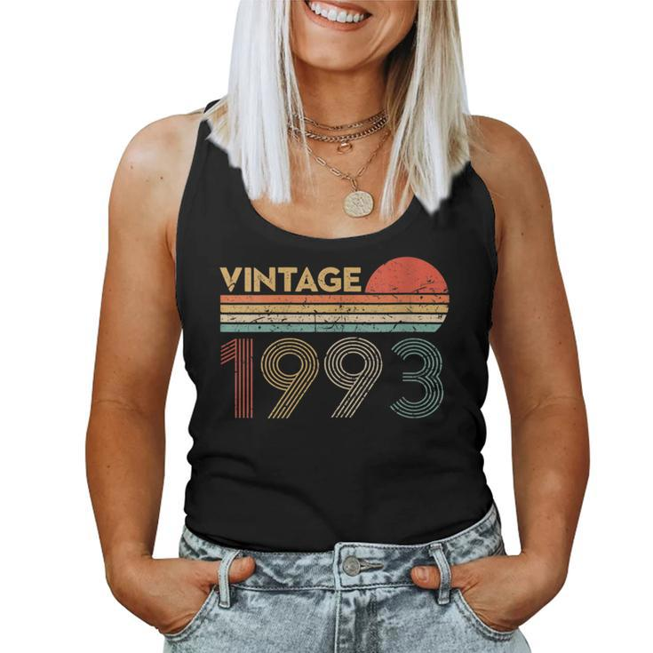 27 Year Old Birthday Vintage Classic Born In 1993 Women Tank Top