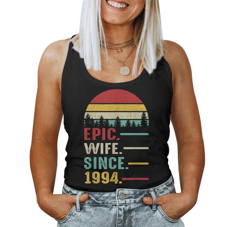 29Th Wedding Anniversary For Her Epic Wife Since 1994 Women Tank Top