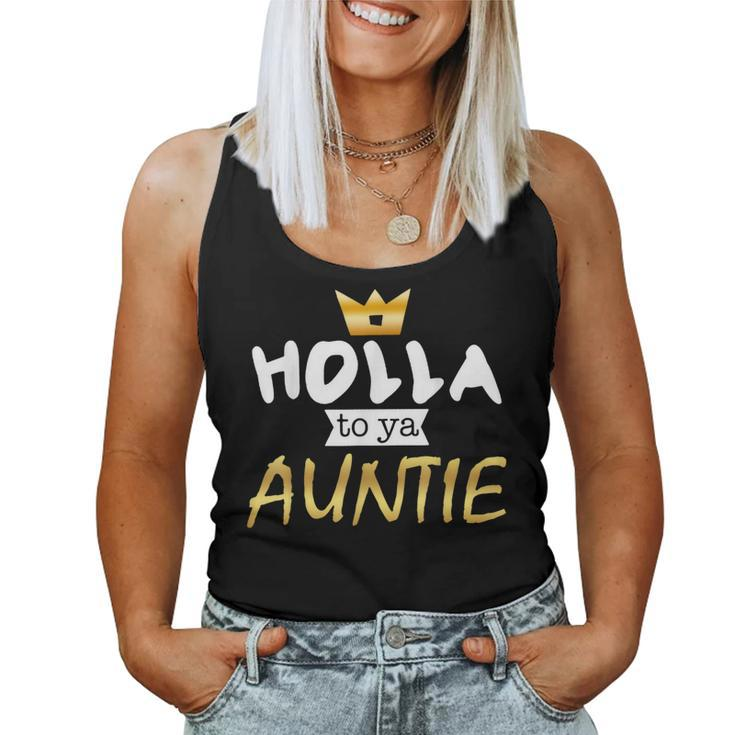 2Nd Birthday Hip Hop Auntie Two Legit To Quit Outfit Women Tank Top