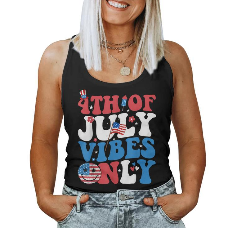 4Th Of July Vibes Only Women Men 4Th Of July Women Tank Top