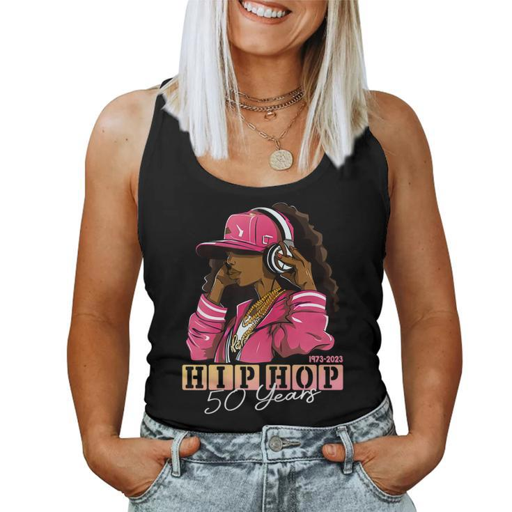 50 Years Of Hip Hop 50Th Anniversary Hip Hop For Women Tank Top