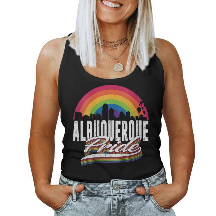 Albuquerque New Mexico Lgbt Lesbian Gay Bisexual Lgbtq Pride Women Tank Top