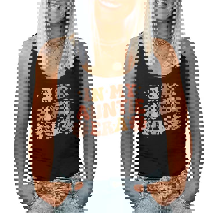 In My Auntie Era Niece Nephew Matching Groovy Women Tank Top