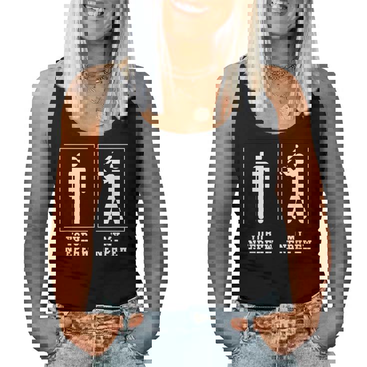 Baseball Uncle Baseball Aunt Women Tank Top