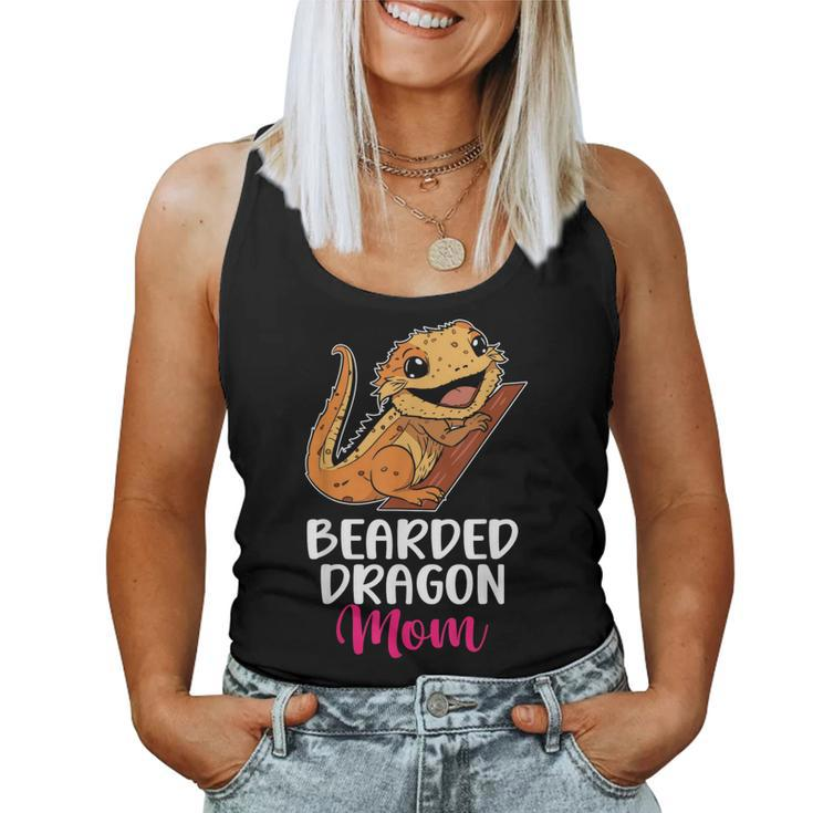 Bearded Dragon Mom Pet Lover Women Lizard Owner Reptile Women Tank Top