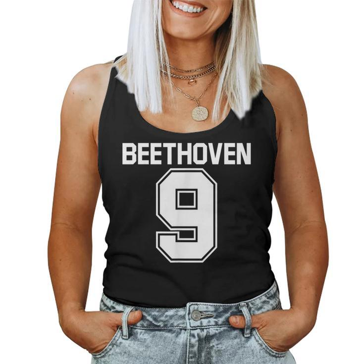 Beethoven 9Th Symphony Composer Women Tank Top