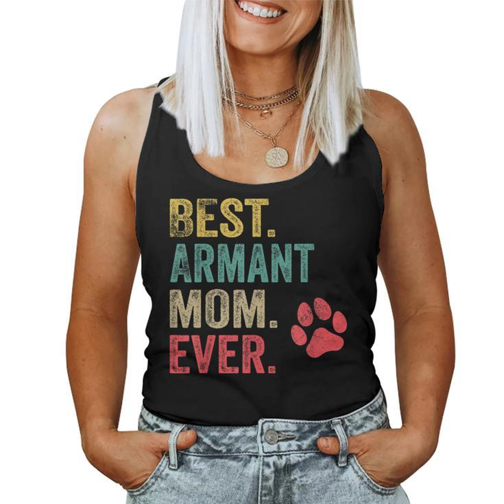Best Armant Mom Ever Vintage Mother Dog Lover Women Tank Top