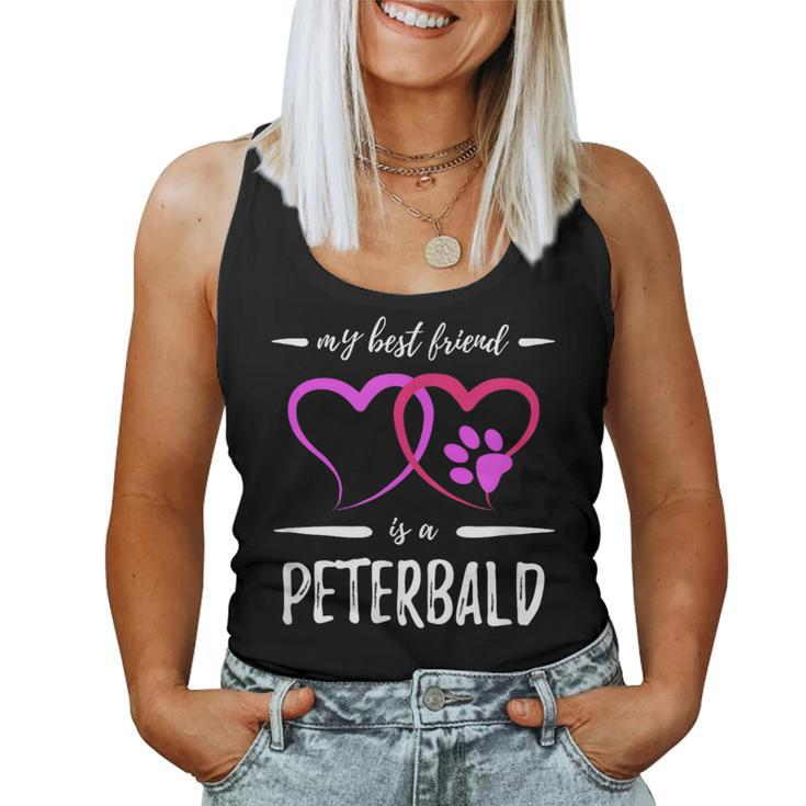 Best Friend Peterbald Cat Cat Mom Idea Women Tank Top