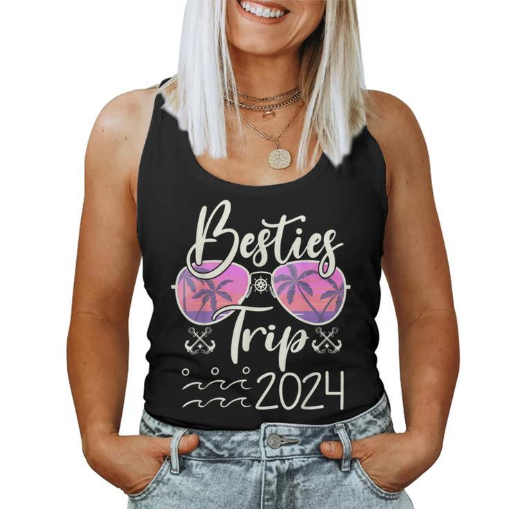Besties Trip 2024 Cute Besties Weekend Trip Women Tank Top