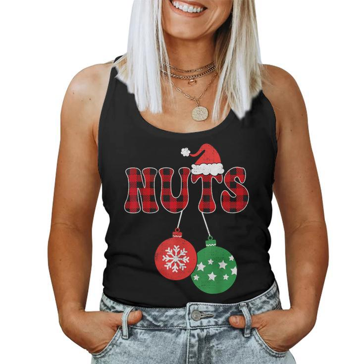 Chest Nuts Matching Chestnuts Christmas Couples Women Women Tank Top