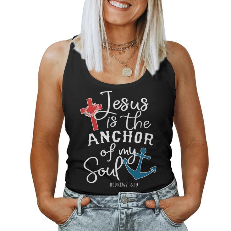 Christian For Men Anchor And Hope Bible Verse Women Tank Top