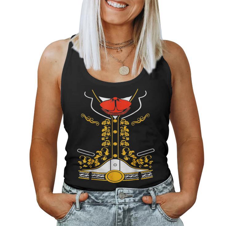 Cinco De Mayo Mariachi Charro Sombrero Party Women Tank Top