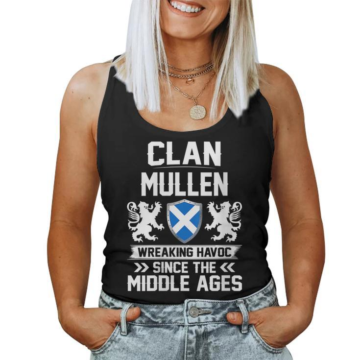 Clan Mullen Scottish Family Clan Scotland Wreaking Havoc T18 Women Tank Top