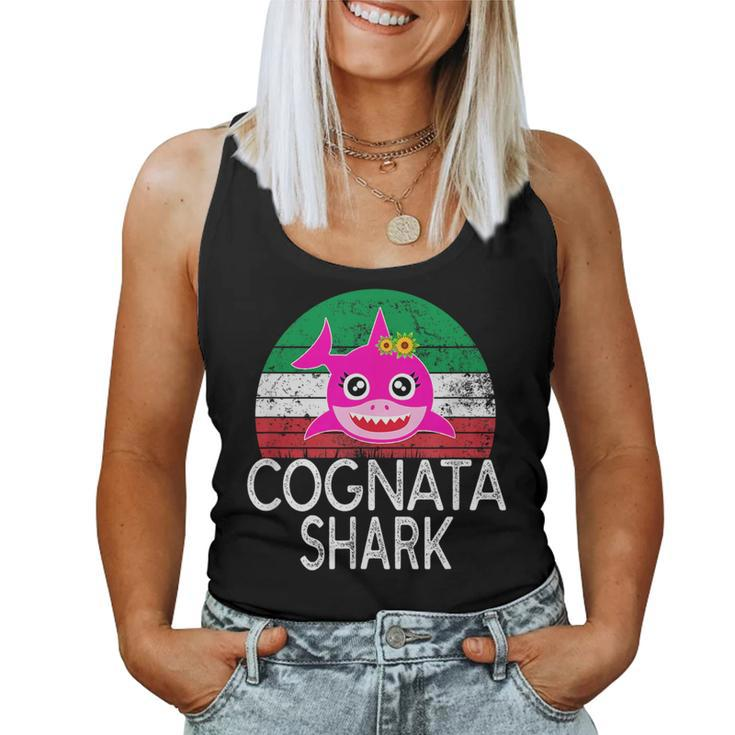 Cognata Shark Italian Sister In Law Women Tank Top