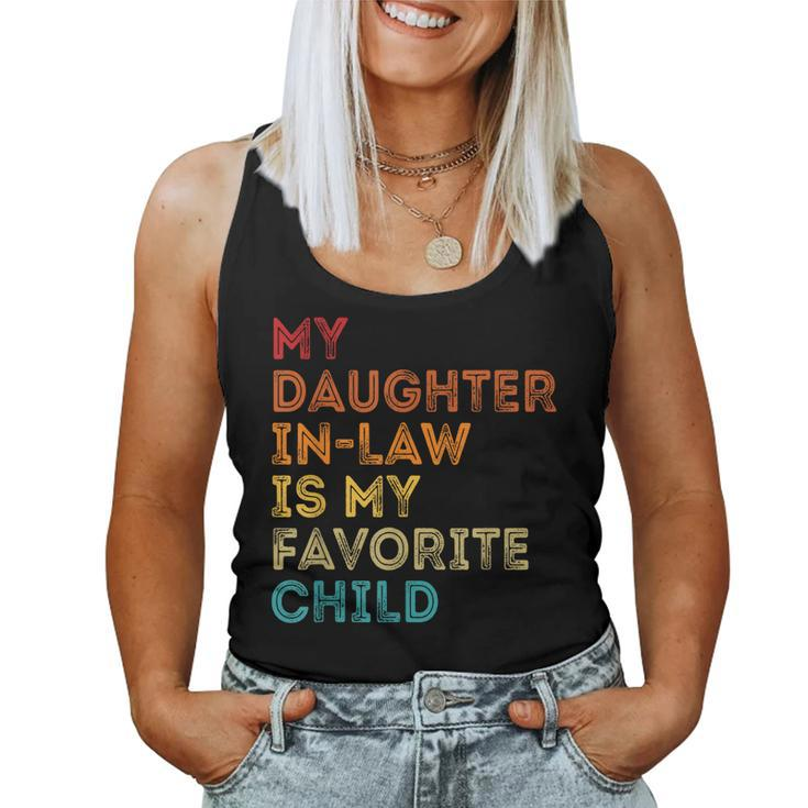 My Daughter In Law Is My Favorite Child Mother-In-Law Day Women Tank Top