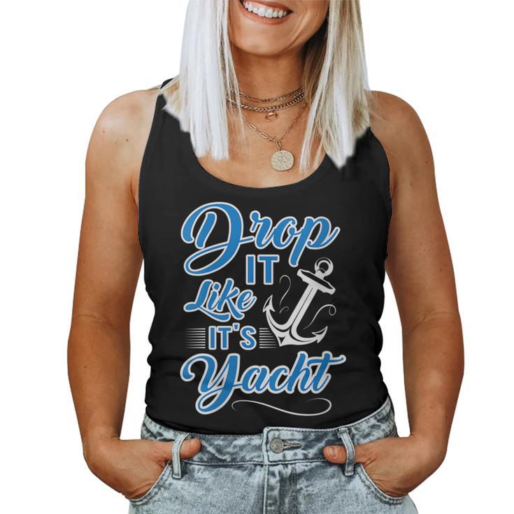 DEBARDEUR FEMME full print ANCRE - WOMAN ALL OVER PRINT sea anchor TANK