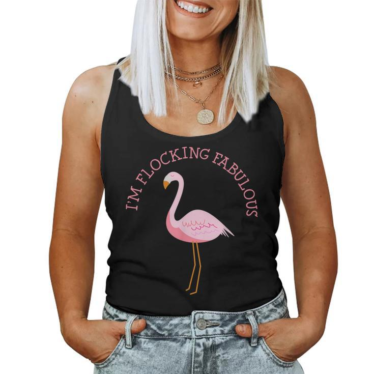 Im Flocking Fabulous Flamingo Women Tank Top