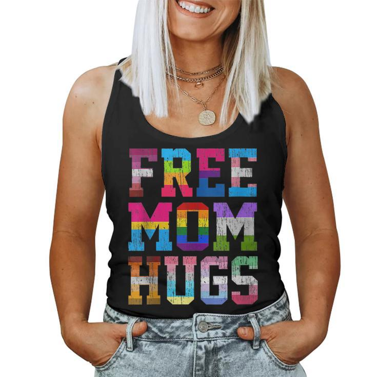 Free Mom Hugs For Pride Month Lgbt Women Tank Top
