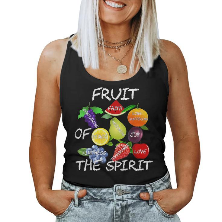 Fruit Of The Spirit By Their Fruit Christian Faith Women Tank Top
