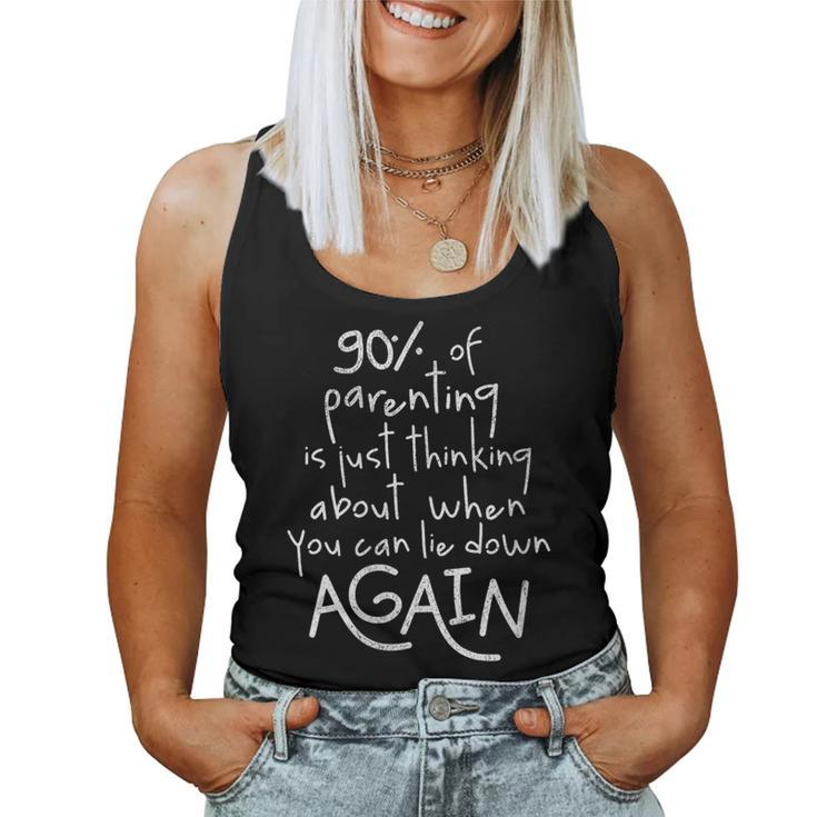 Parenting Mom & Dad Mother Father Sarcastic Retro Women Tank Top