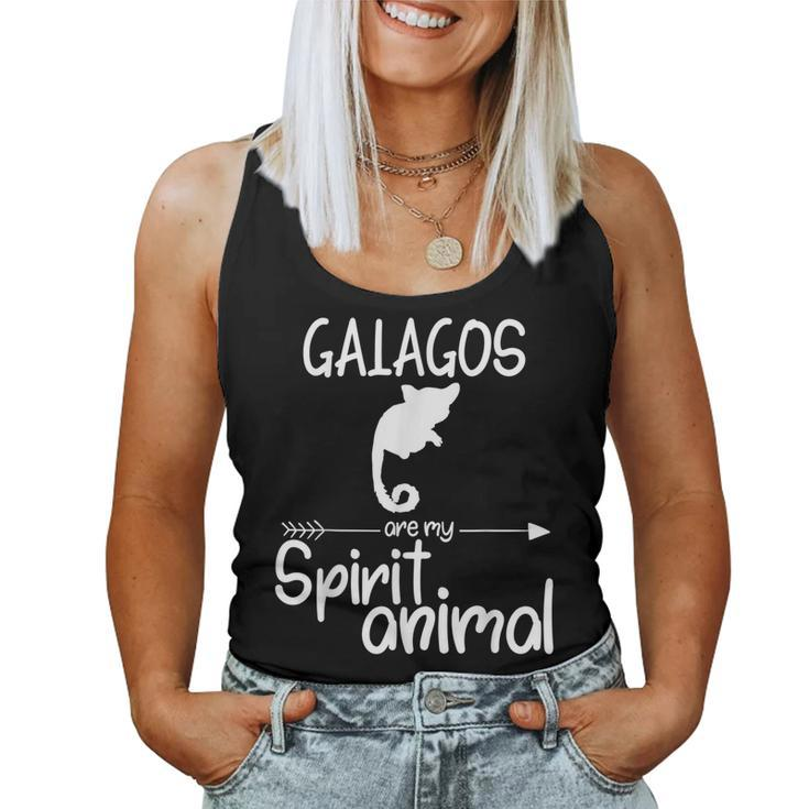 Galagos Are My Spirit Animal For Monkey Lemur Women Tank Top