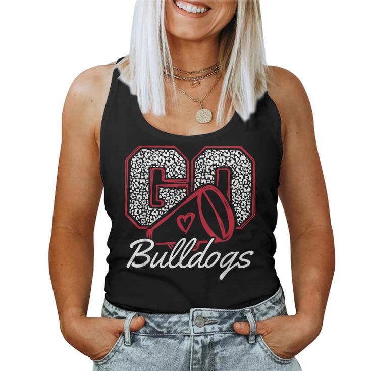 Go Cheer Bulldogs Sports Name Boy Girl Women Tank Top