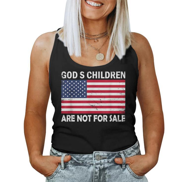 Gods Children Are Not For Sale Embracing Sound Of Freedom Freedom Women Tank Top