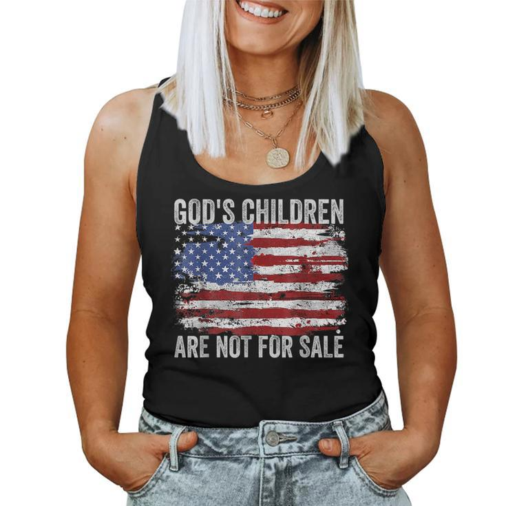 Gods Children Are Not For Sale Vintage Gods Children Women Tank Top