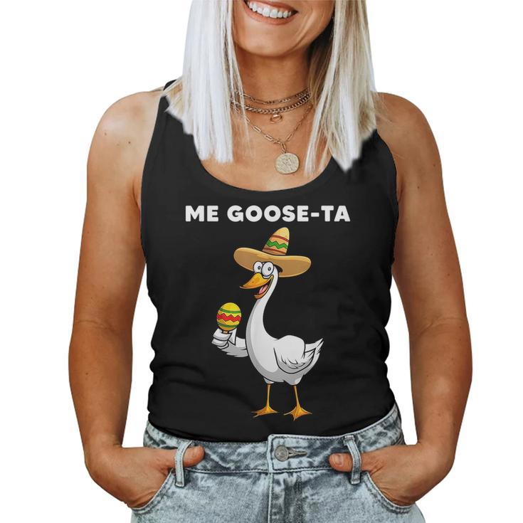 Goose For Men Women Mexican Spanish Goose Meme Women Tank Top