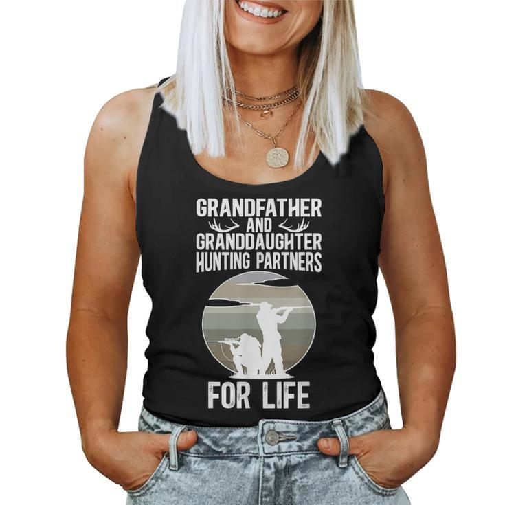 Grandfather And Granddaughter Hunting Buddies Women Tank Top