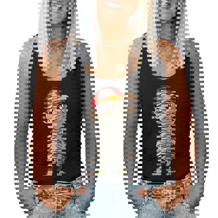 Halloween Monkey Mummy Scary Fancy Dress Women Tank Top