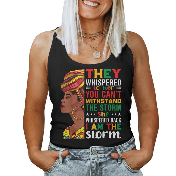 Junenth African American Women They Whispered To Her Women Tank Top