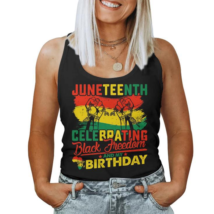 Junenth Birthday June 19Th Birthday Celebrating Men Women Women Tank Top