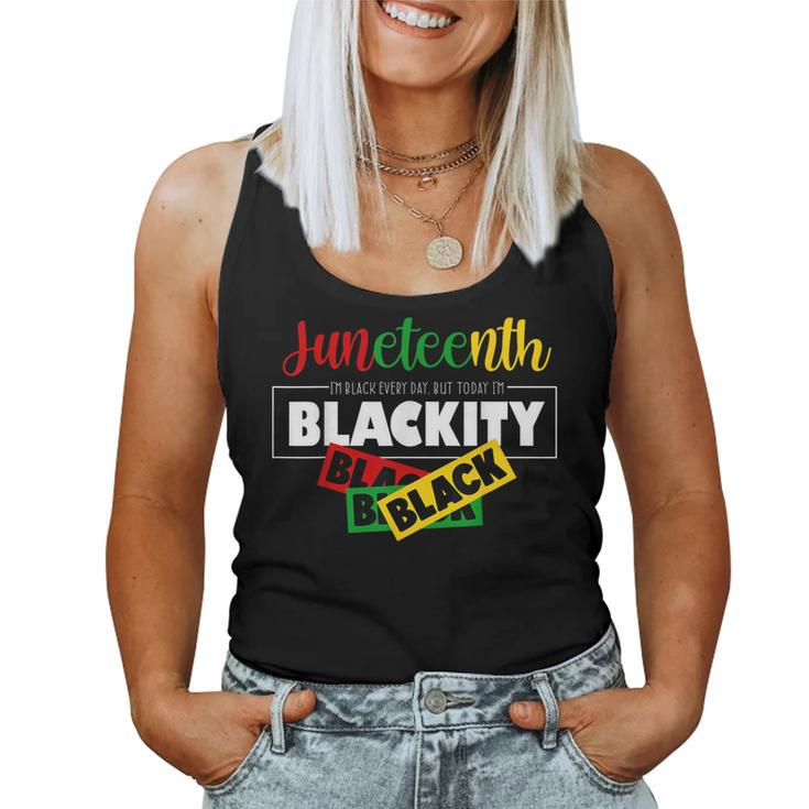 Junenth Is My Independence Day Black Women Black Pride Women Tank Top